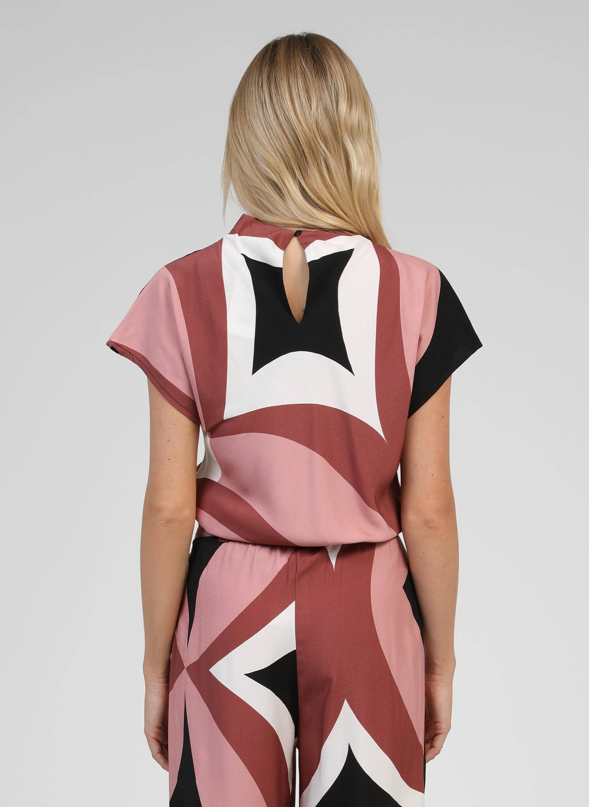 An'ge - Wholesale Blouse - Women's - KINZY blouse galimo pink4