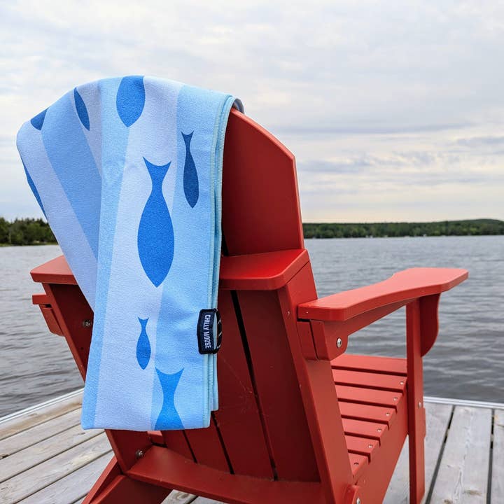 Sandbanks Towel for wholesale by Chilly Moose