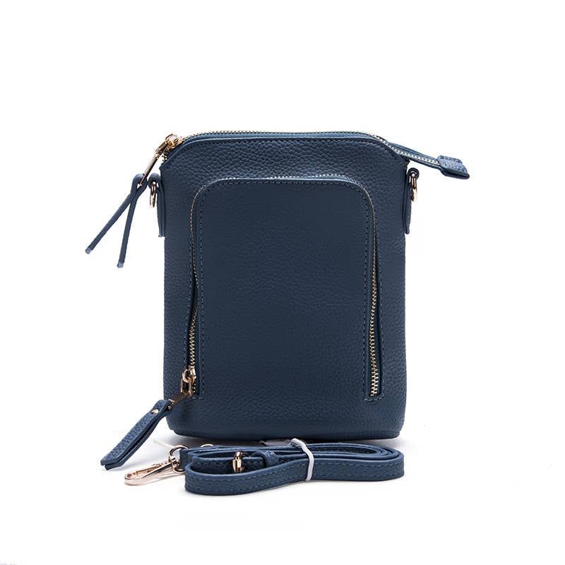 Pretty Persuasions - Wholesale Crossbody Bag - Women's - P25006 Zipper Front Small Crossbody Bag15
