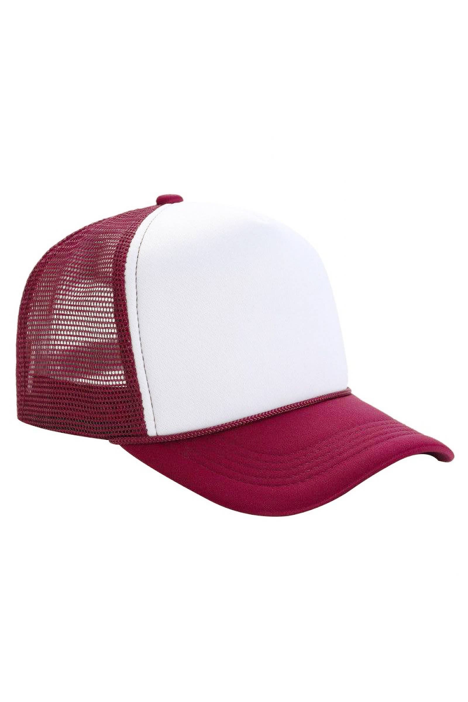 Cap Zone – boné - Mulher por atacado – Chapéu de caminhoneiro de espuma de cinco painéis multitons6