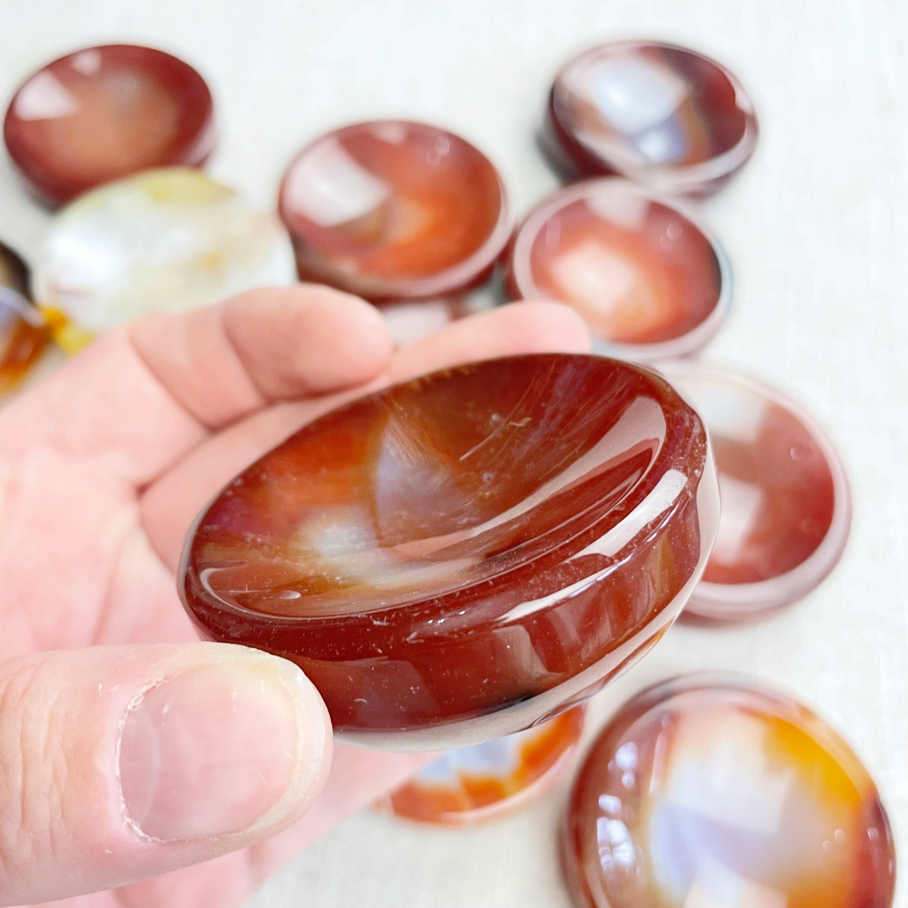 Ewelina Pas Jewelry – wholesale Decorative plate/dish/bowl – Small Carnelian Bowl8