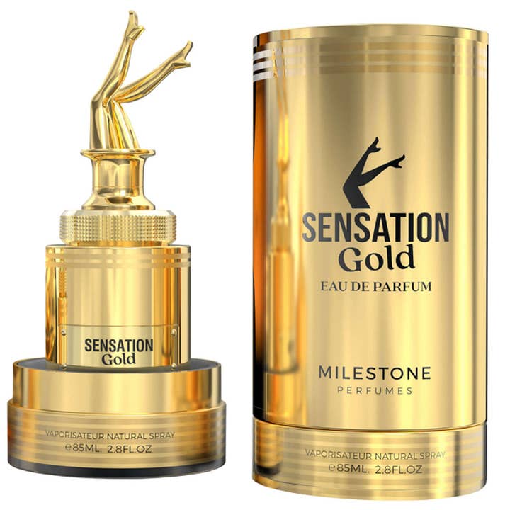 FRAGRANCE WHOLESALE LTD - Wholesale Perfume/Eau de Toilette - MILESTONE SENSAYTION GOLD Eau De Parfum 100ml
