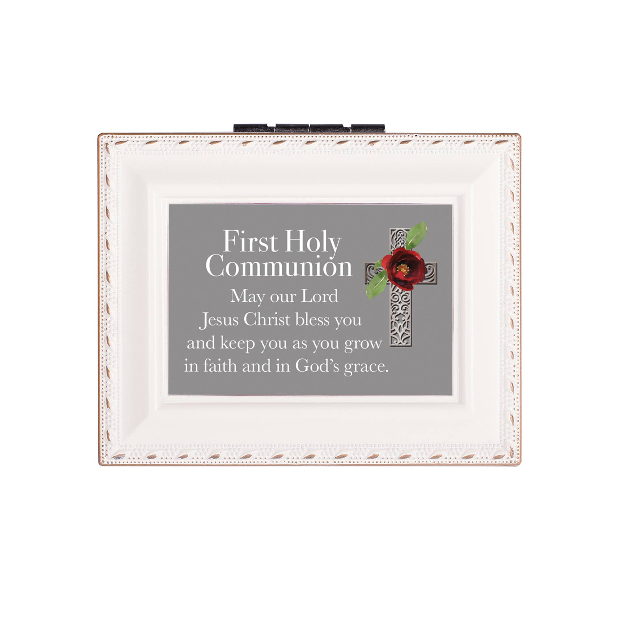 Cottage Garden - Vendita all'ingrosso Scatole decorative - PRIMA COMUNIONE/POSSA NOSTRO SIGNORE (AVORIO)2