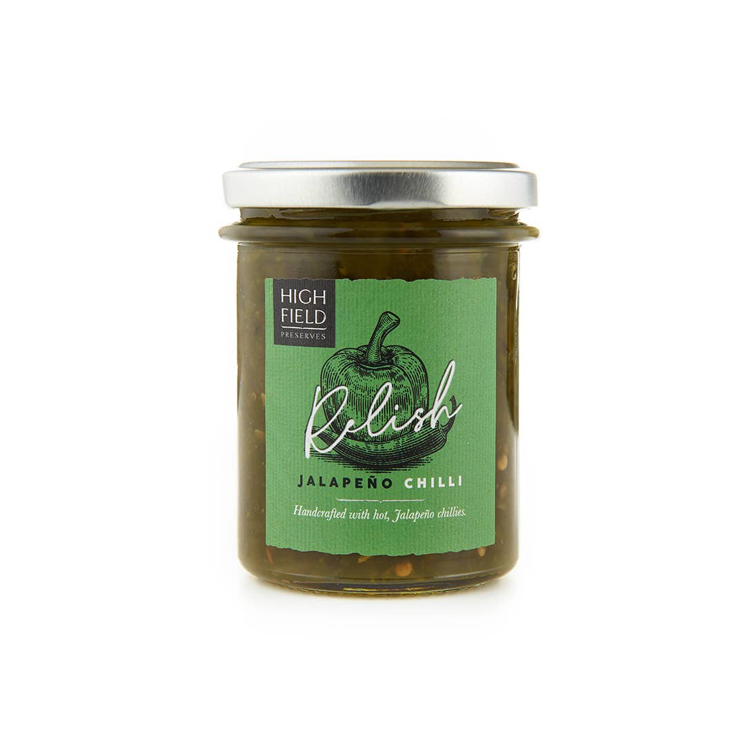 Highfield Preserves – wholesale Relish – Jalapeno Chilli Relish 210g