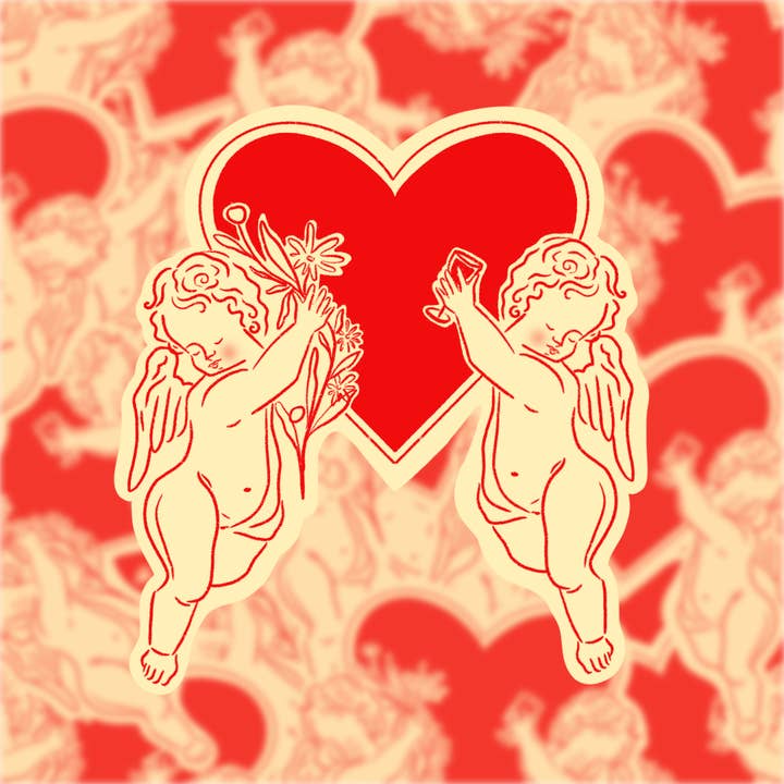 Cherubs- Vinyl Sticker for wholesale by The SoulShine Co.