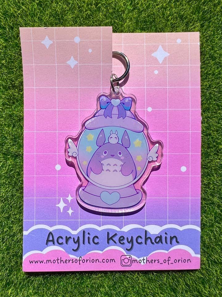 Kawaii Ghibli Keychain Totoro for wholesale by Mothers Of Orion