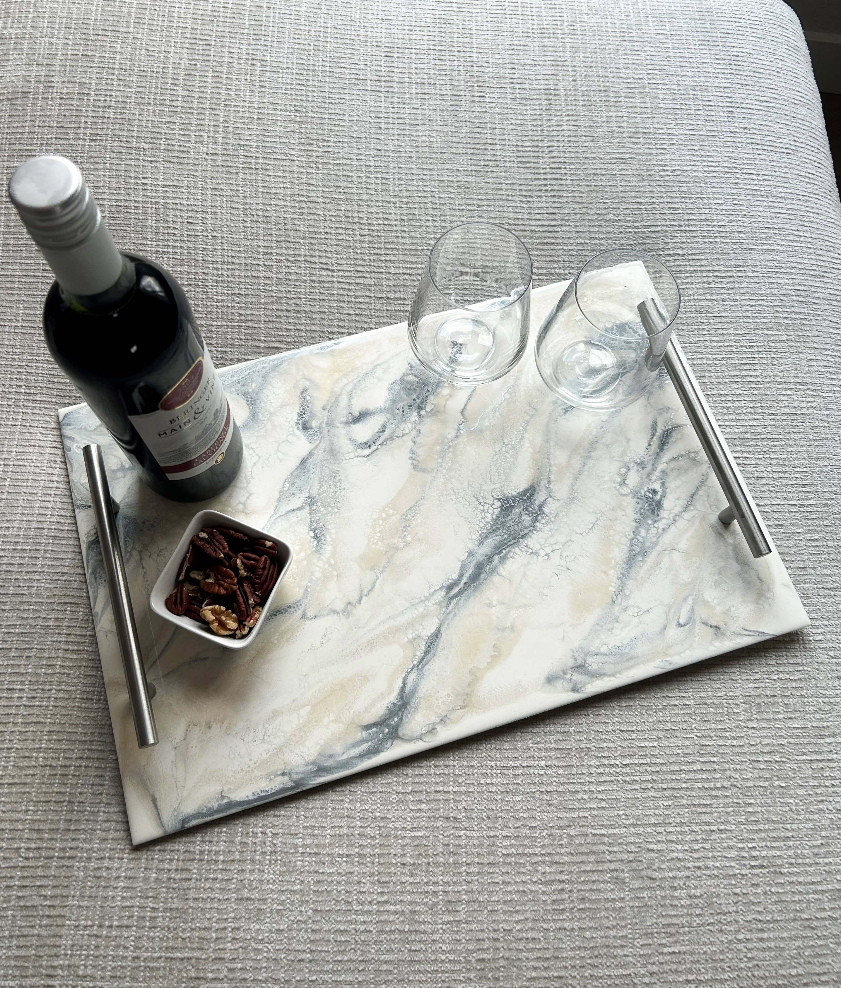 Lynn & Liana Designs - Wholesale Dienblad - Hars serveerschalen met handvatten - GEEN TARIEVEN! Feestdecoratie5