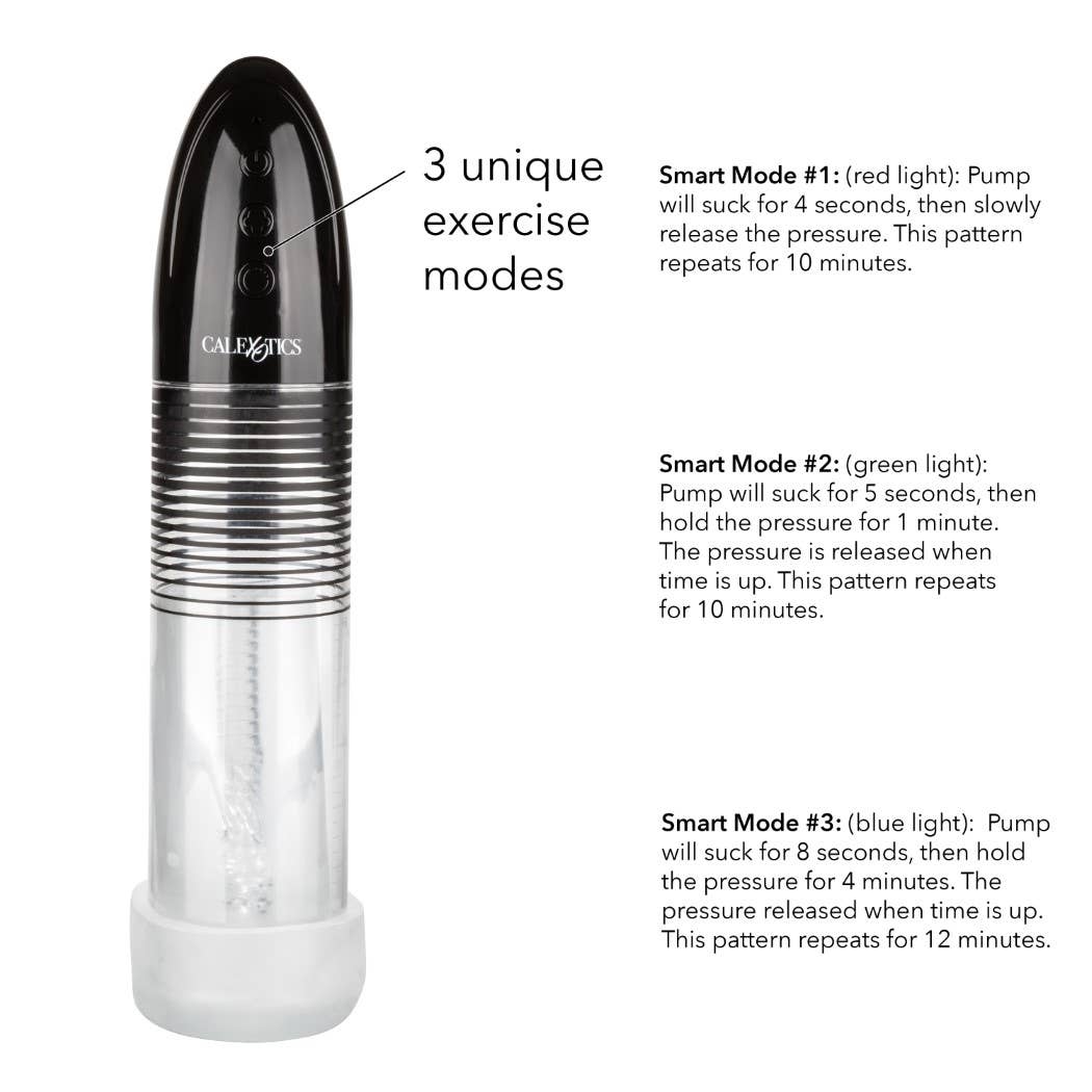 CalExotics - Vente Sex toys - Pompe automatique intelligente™ Executive de la série Optimum®12