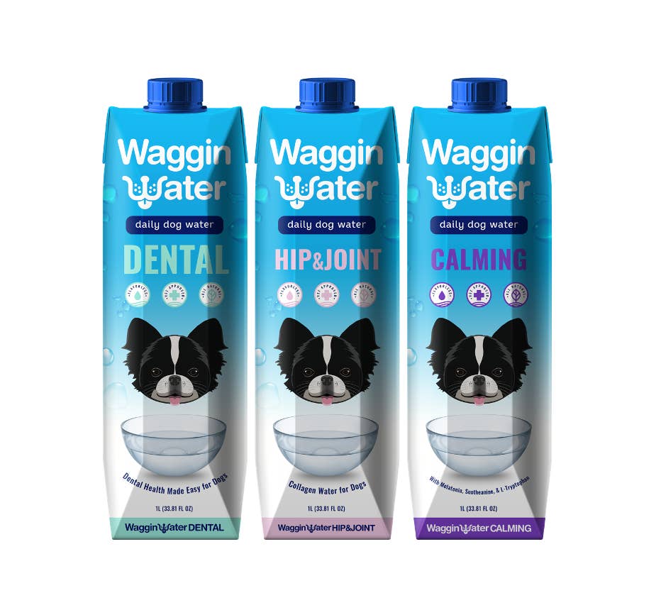 Waggin Water - Wholesale Pet Water Bottle - Dog - Waggin Water MIXED CASE 1L