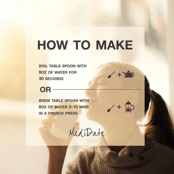 MediDate - Wholesale Ground Coffee - MediDate Coffee Alternative - Roasted Date Seeds (Original)5