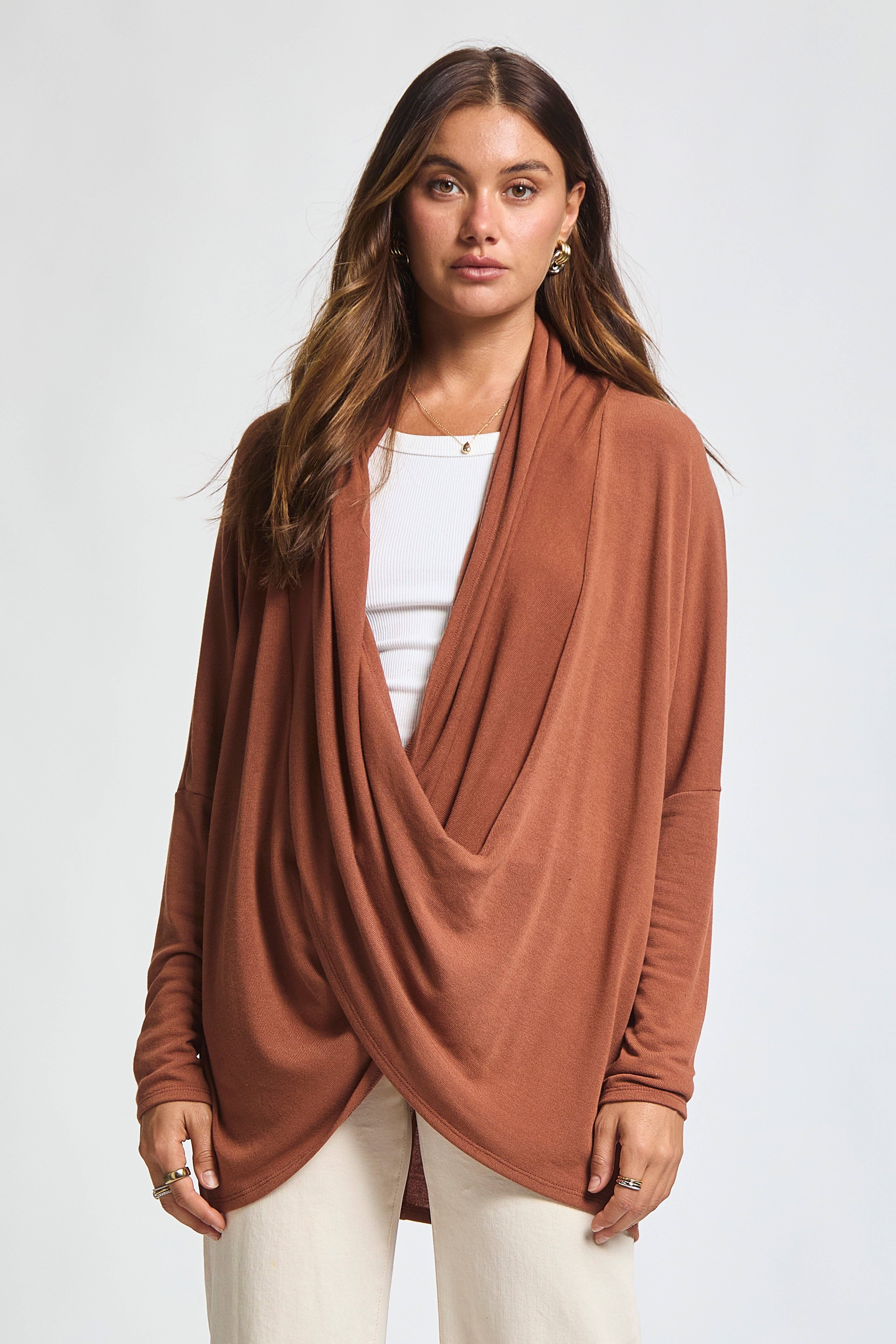Dear Scarlett - Wholesale Tunic - Women's - Soft Drape Hacci Wrap9