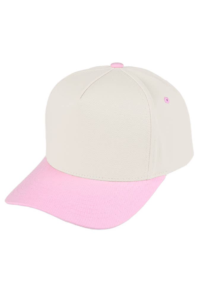 Hana - Wholesale Baseball Cap - Women's - C.C Two Tone Canvas Trucker Hat Baseball Cap35