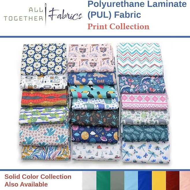Polyurethane Laminate (PUL) Fabric Precut – Prints and other Purchase Wholesale stoffe meterware. Free Returns & Net 60 Terms on Faire trending on Faire.