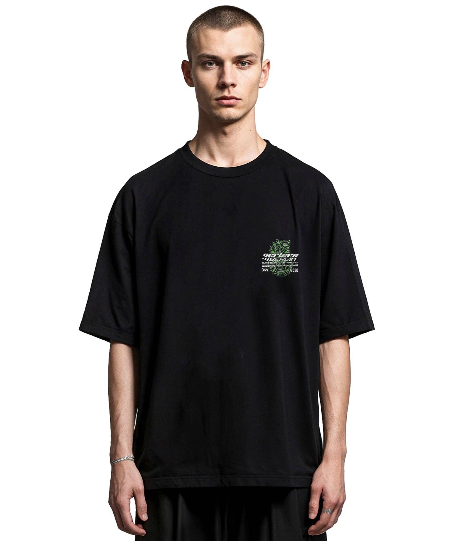 OVERLAY T-SHIRT - BLACK for wholesale on Faire3