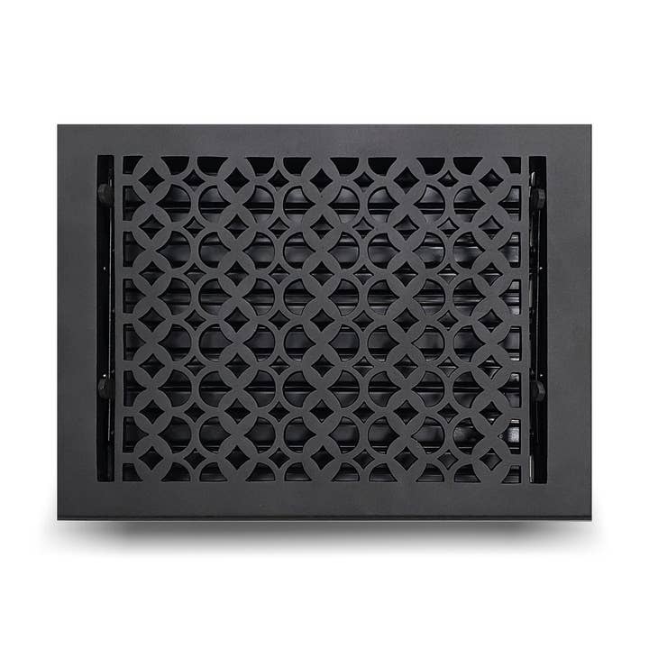 Cast Iron Floor Register 8" x 12" VR-100 for wholesale by PRIMA DECORATIVE HARDWARE INC