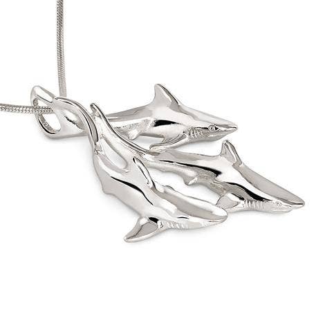 Ocean in Motion Shark Trio for wholesale by Big Blue by Roland St John