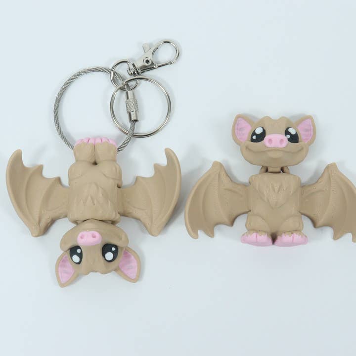 Fidget Friends Fruit Bat – 3D Printed Toy or Keychain for wholesale by MrSpinner