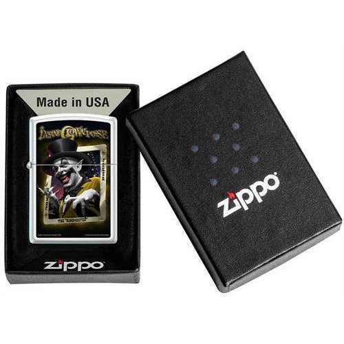 Scorpio Posters - Wholesale Lighter - ICP Ringmaster - White Matte Zippo Lighter1