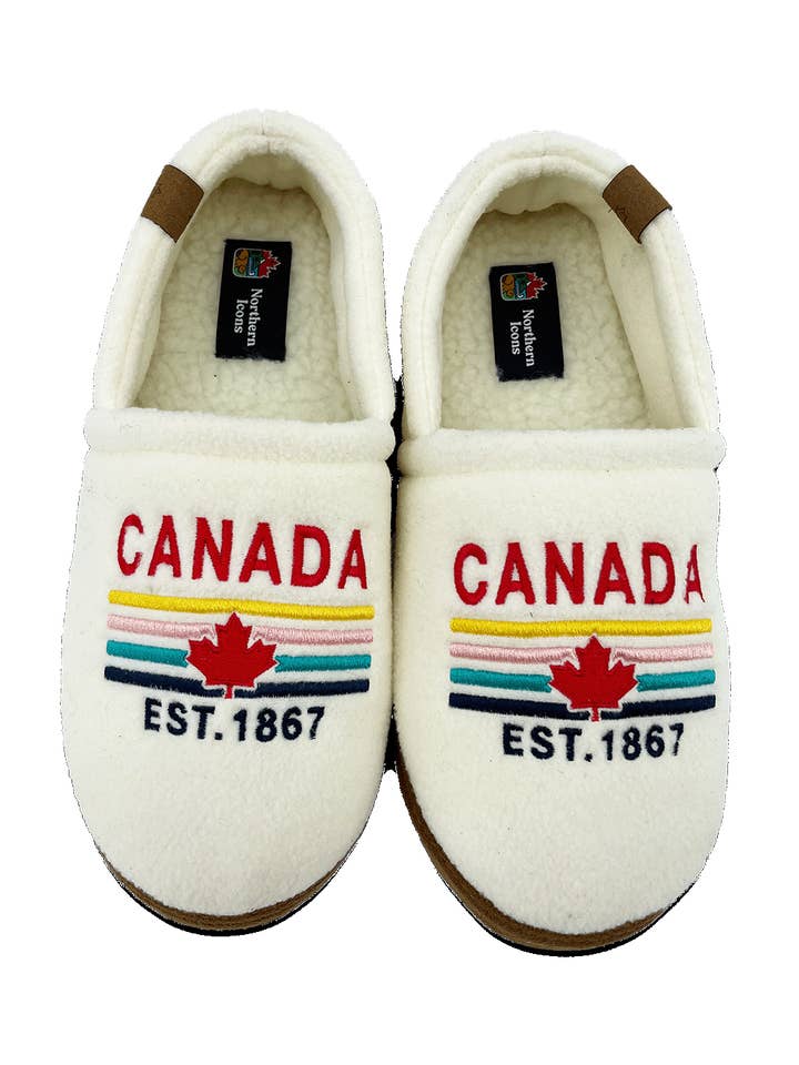 Northern Icons Canada - Vente Chaussons – femme - Pantoufles Mocassins Heritage Canada2