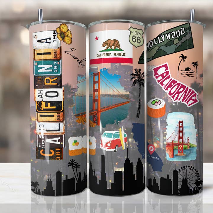 20oz Stainless Steel Tumbler United States - California for wholesale by Your Custom Sports