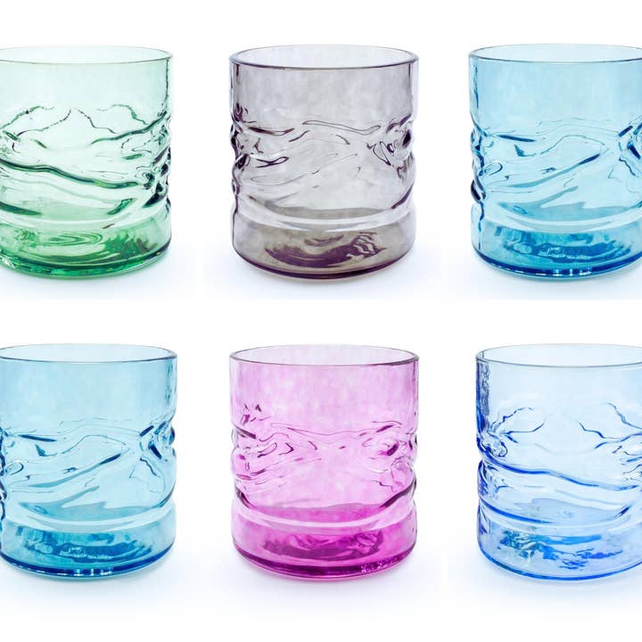 Gobelet Bas Ridge pour la vente par Nice Time Glass