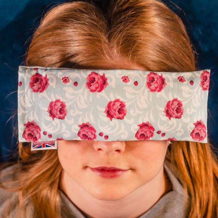 Cuscino per occhi - Noella Raspberry per la vendita all'ingrosso da parte di The Wheat Bag Company