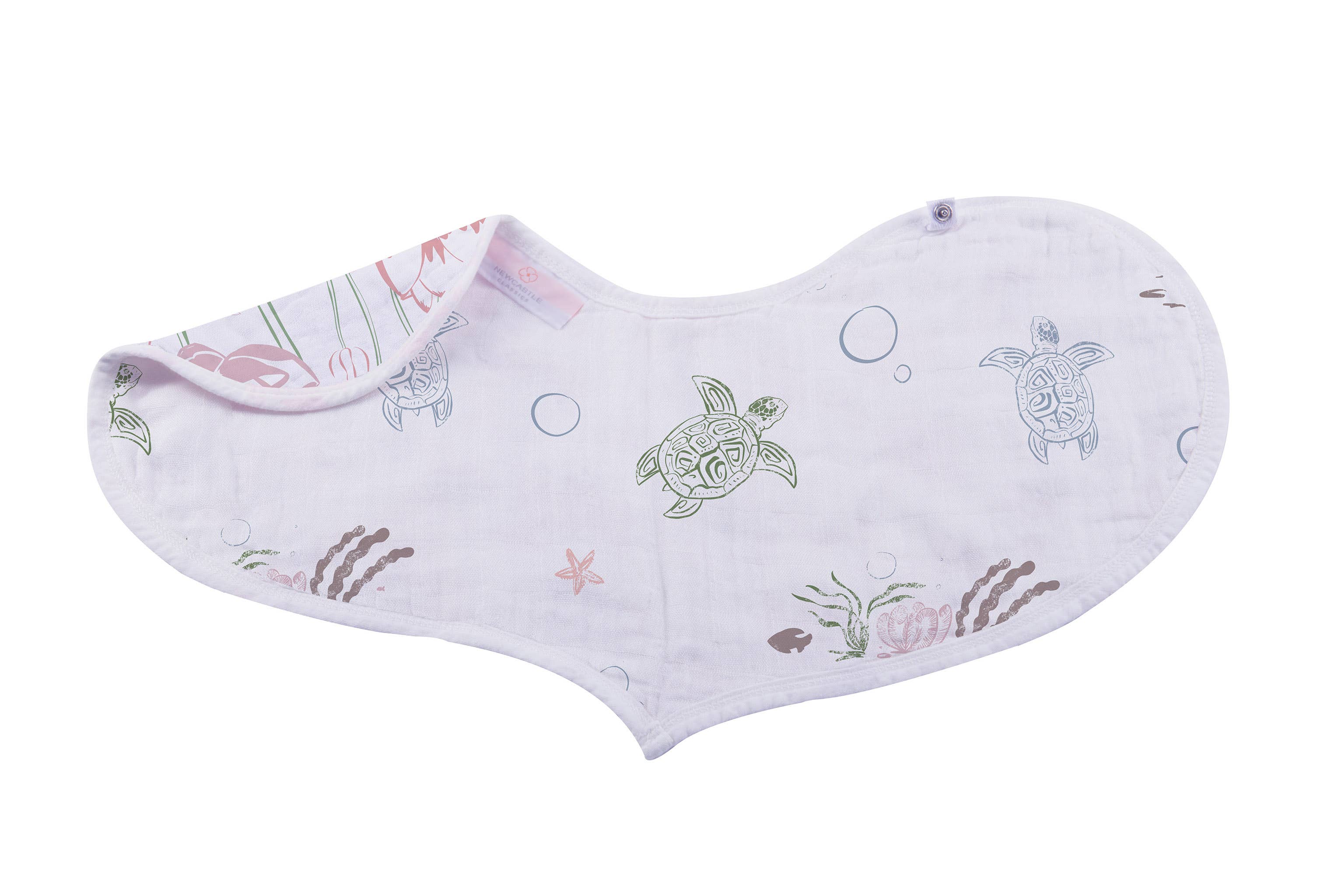 Newcastle Classics - Wholesale Bib - Baby - Under The Sea Heart Bibs - Set of 23