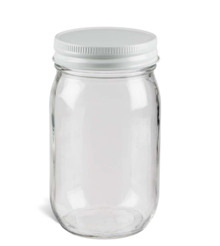Legacy Farmacy - Vente Pots - Bocal en verre Eco Mason de 16 oz + couvercle1