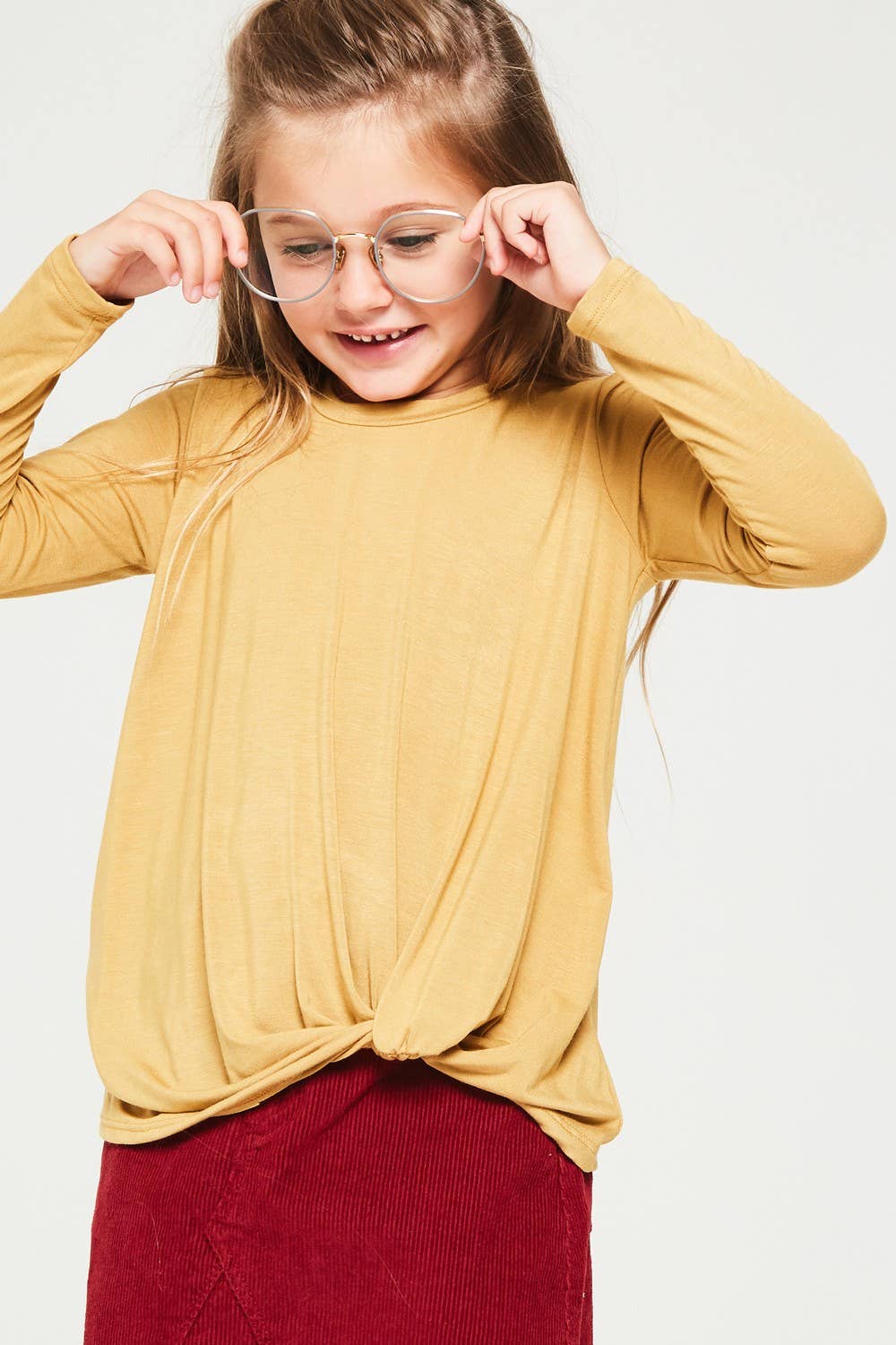 Good Girl - Vente T-shirt – enfant - T-shirt à manches longues à nœud torsadé10