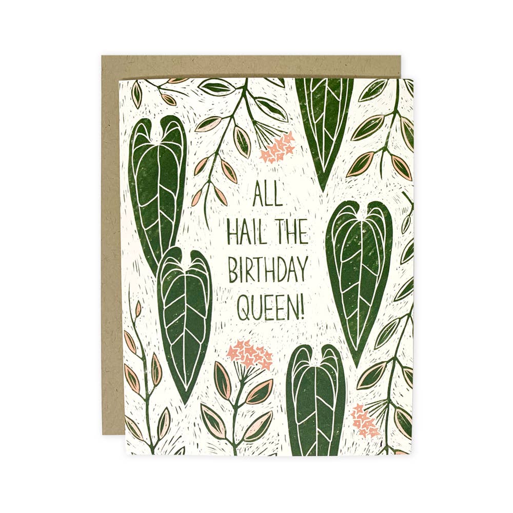 Wit & Whistle - Wholesale Birthday Card - Queen Birthday Card