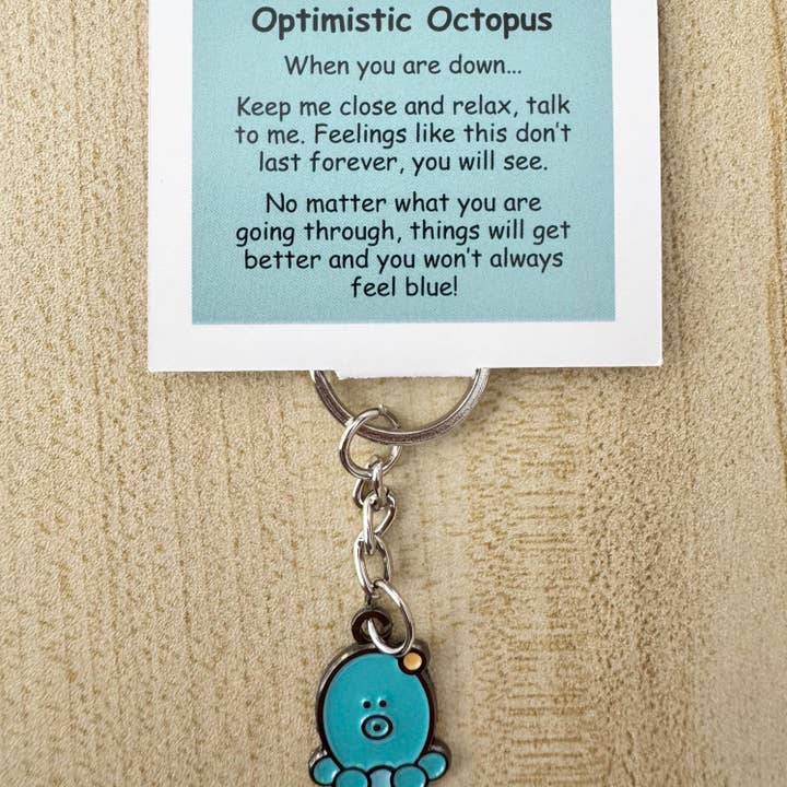 Little Joys - Wholesale Keychain - Unisex - Optimistic Octopus Keychain