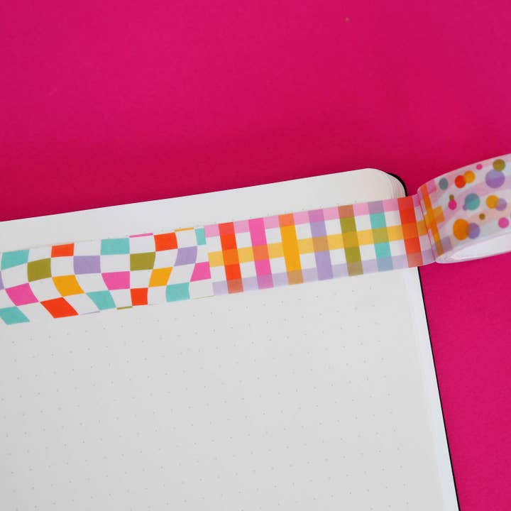 Bright Patterns Washi Tape for wholesale by Nutmeg and Arlo