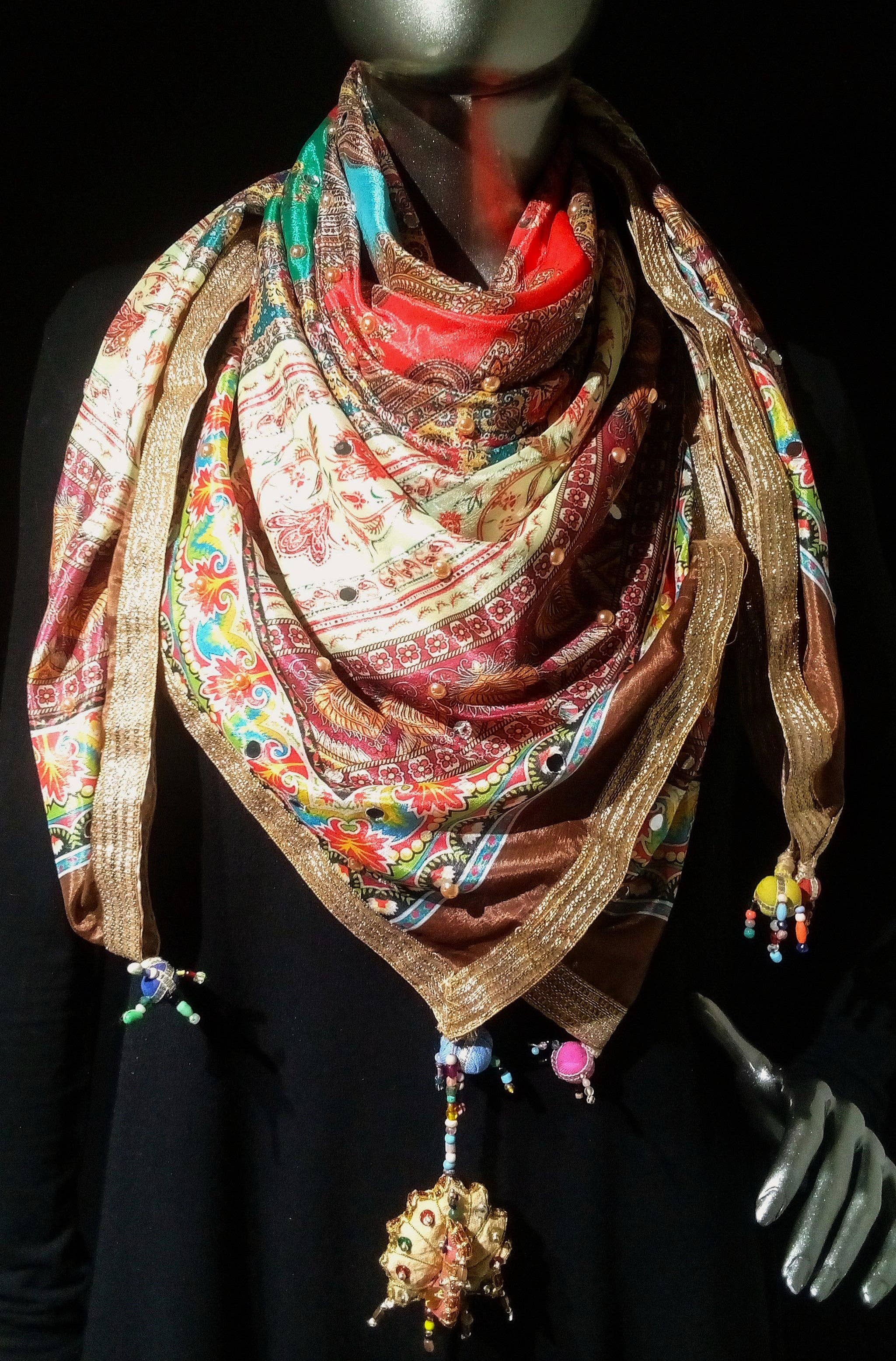 ALTER EGO - Venta al por mayor Bufanda - Mujer - Chal Peacock modelo 30