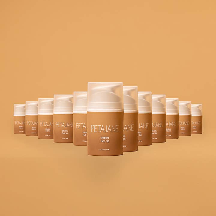 Peta Jane Beauty - Wholesale Self-Tanner - Pack of 12 - Gradual Face Tan - Wholesale