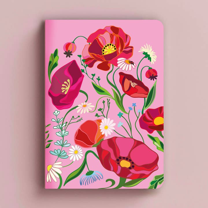 Oditti - Wholesale Notebook - Poppies A5 Notebook0