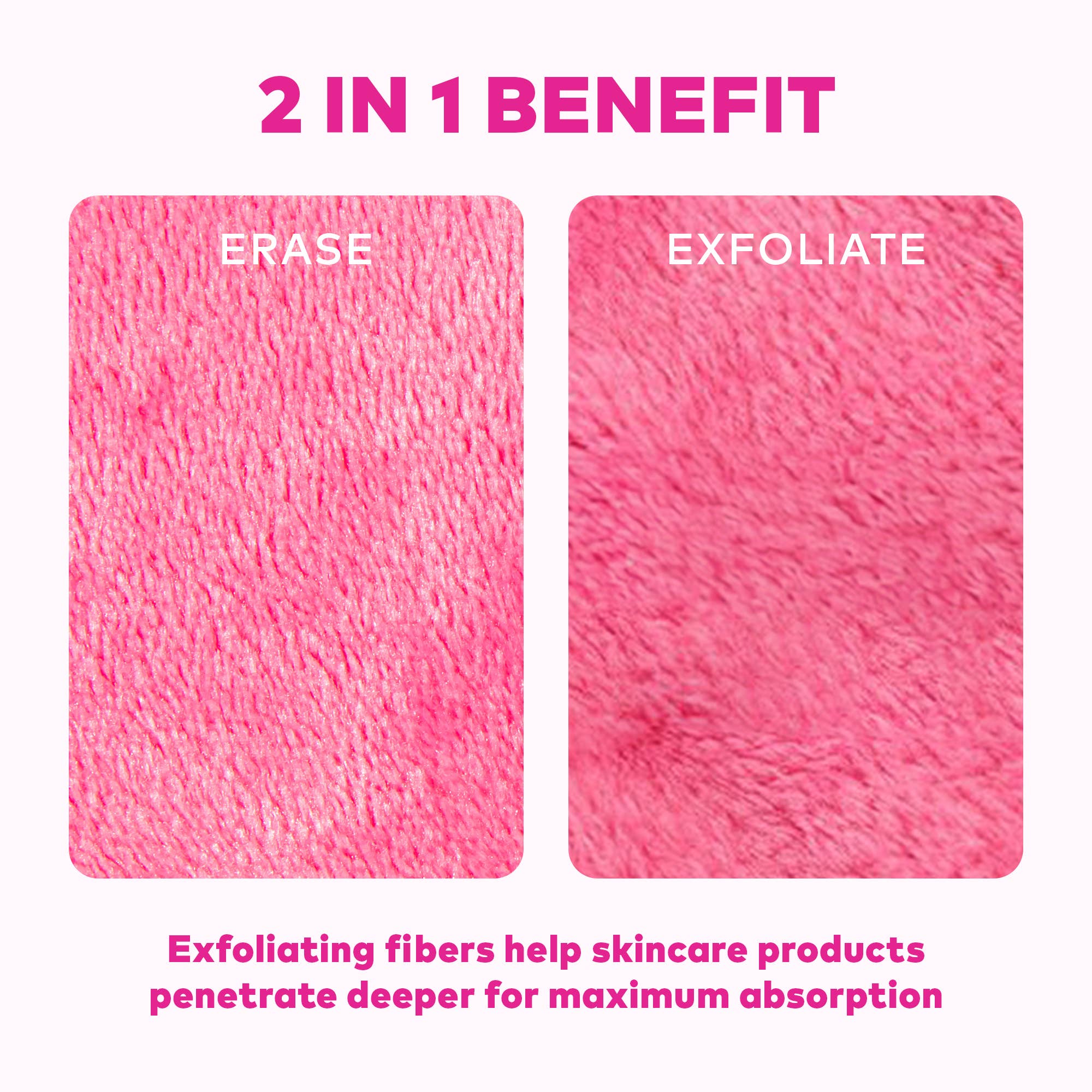 The Original MakeUp Eraser - Wholesale Makeup Remover - Original Pink MakeUp Eraser PRO | Best Seller15
