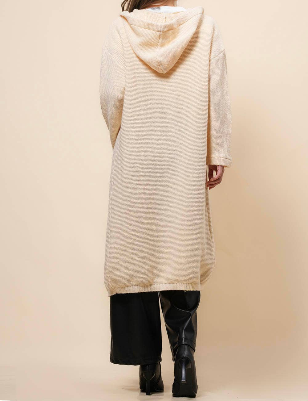 Sweetkama – Engroshandel Cardigan - Dame – Knap Hættetrøje Ensfarvet Sweaterfrakke Cardigan27