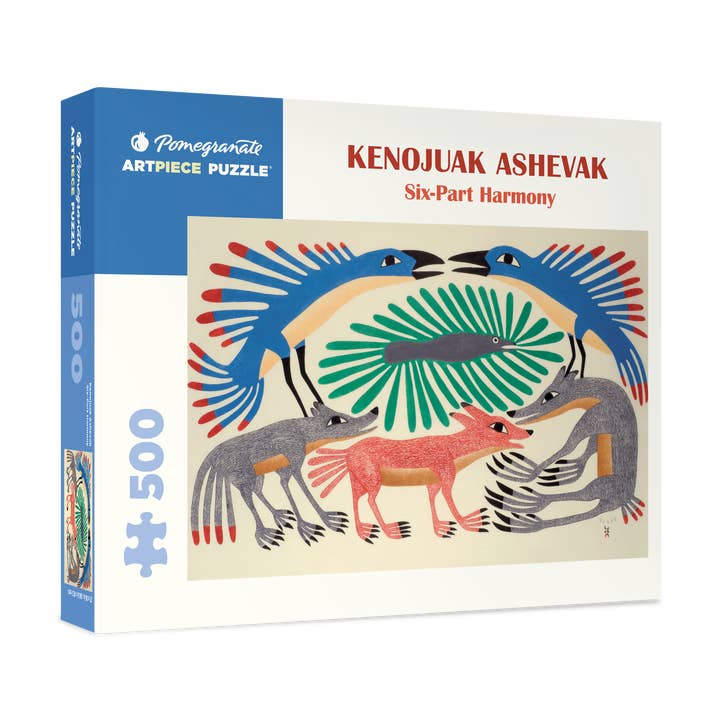 Pomegranate - Wholesale Puzzle - Adult - Kenojuak Ashevak: Six-Part Harmony 500-Piece Jigsaw Puzzle