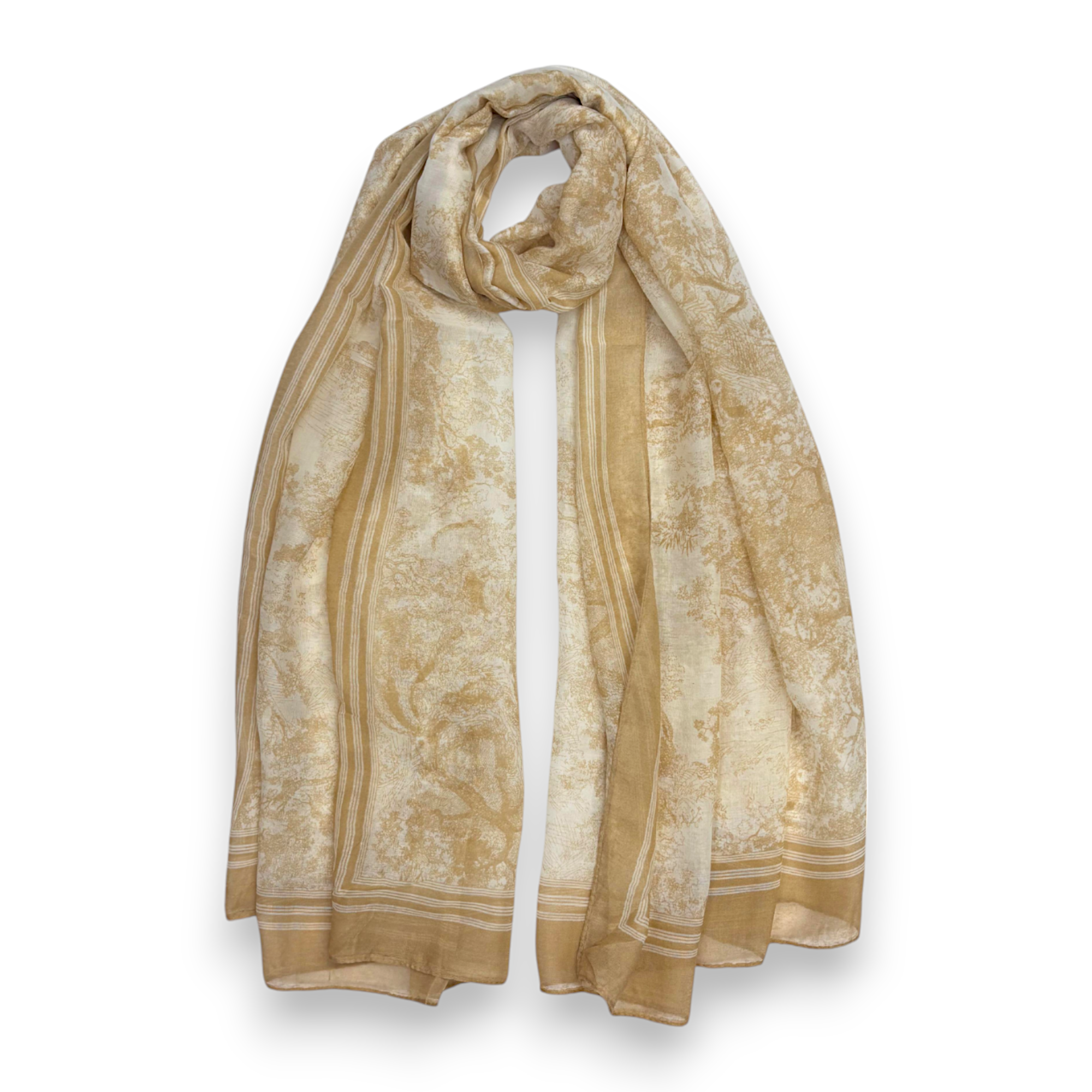Lili Scarves - Vente Écharpe – femme - Écharpe imprimée forêt d'été0