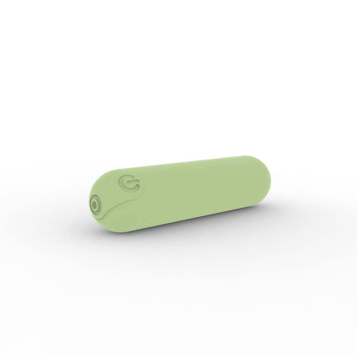 Liebe Seele - Wholesale Sex Toy - Dynamic Rainbow Silicone Bullet Vibrator - Green