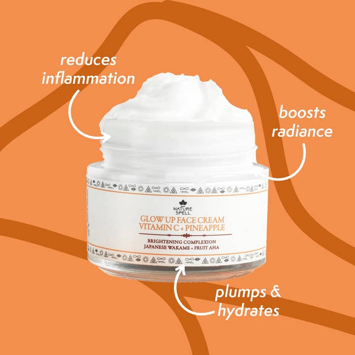 Nature Spell – wholesale Facial moisturiser – Nature Spell Vitamin C Glow Up Face Moisturiser8