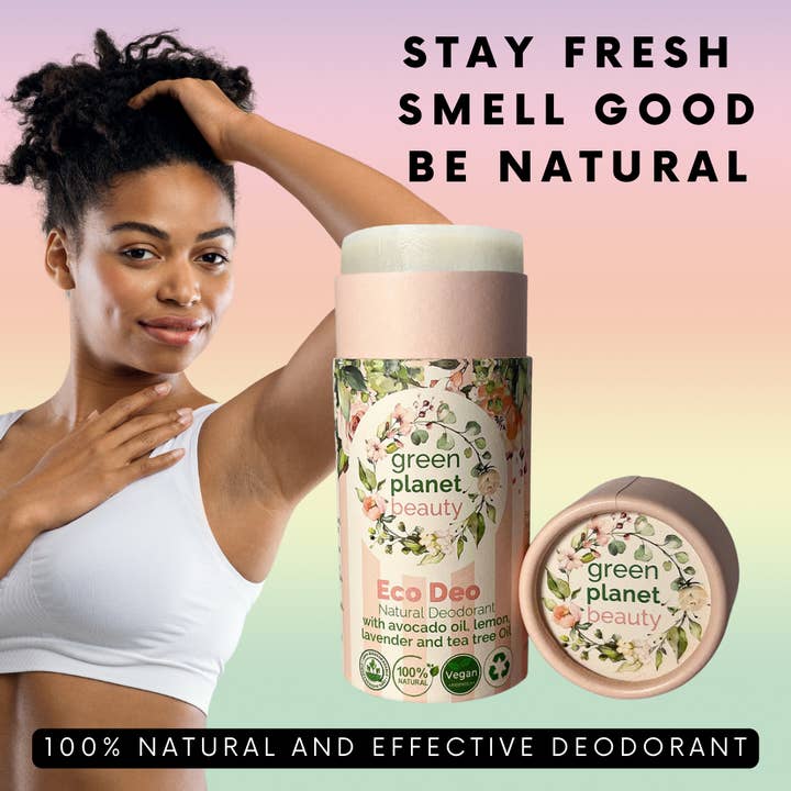 Green Planet Beauty – wholesale Deodorant – Unisex – Plastic Free – All Natural Vegan Deodorant – Aluminium Free