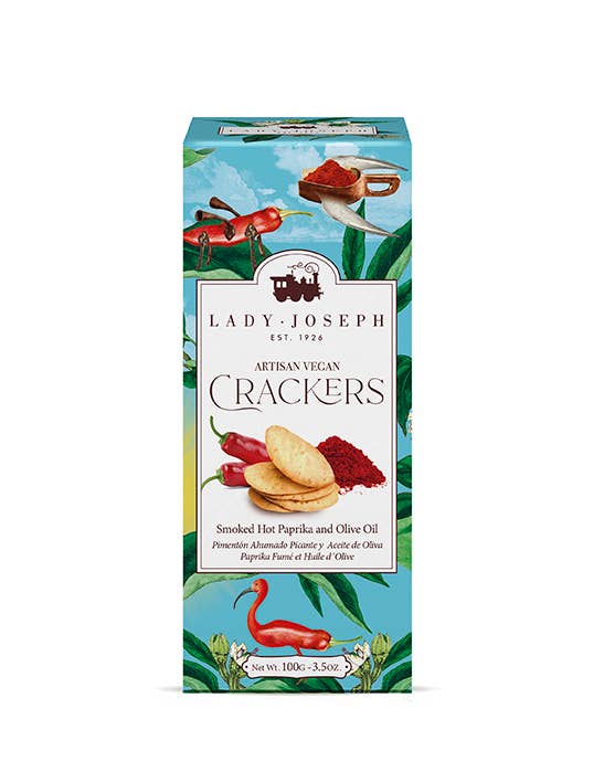 Lady Joseph - Wholesale Crackers - Crackers with Smoked Hot Paprika. Paprika Cracker1