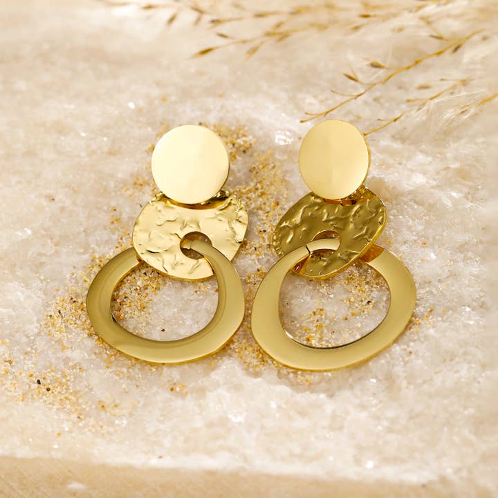 Kapyco - Wholesale Dangle Earrings - stainless steel earrings - BO100238