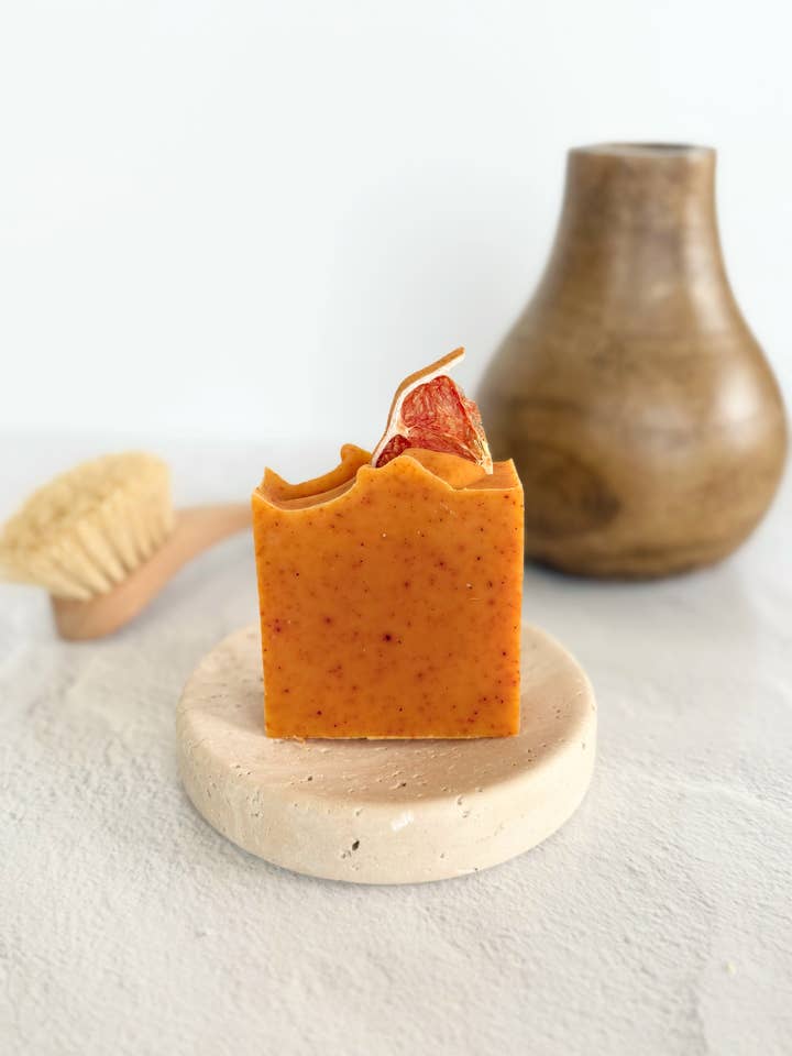 Sunrise - 5oz Beef Tallow & Goat Milk Soap for wholesale by Milk Lather Soap Co.