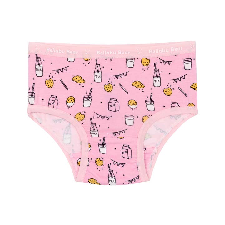 Bellabu Bear - Wholesale Underwear - Kids - Springtime Bamboo Girls' Underwear 7-Pack1