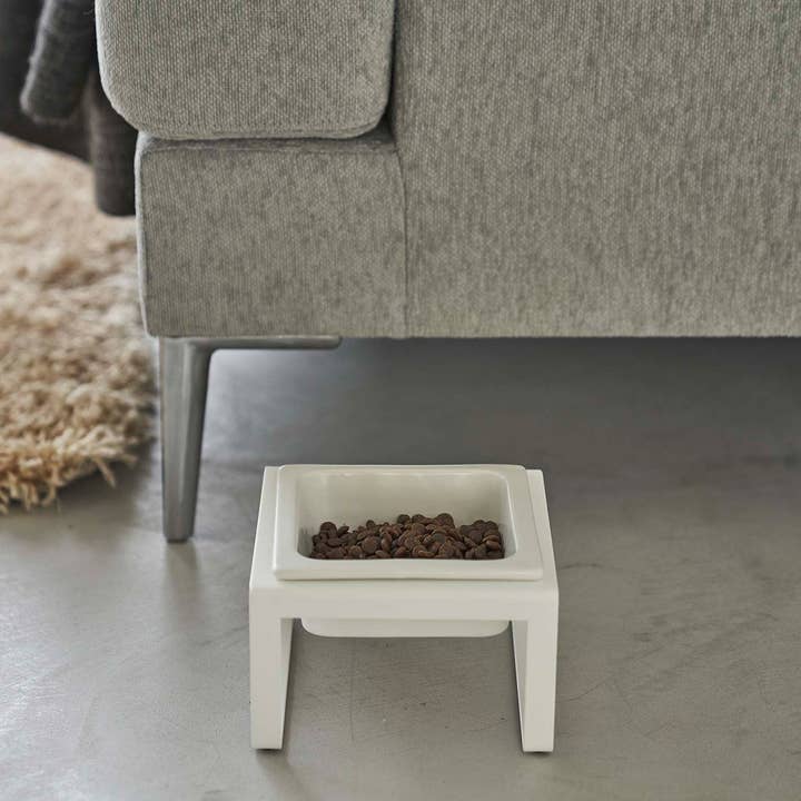 Yamazaki Home - Wholesale Pet Bowl - Cat/Dog - Single Pet Food Bowl - Two Styles - Steel + Ceramic12