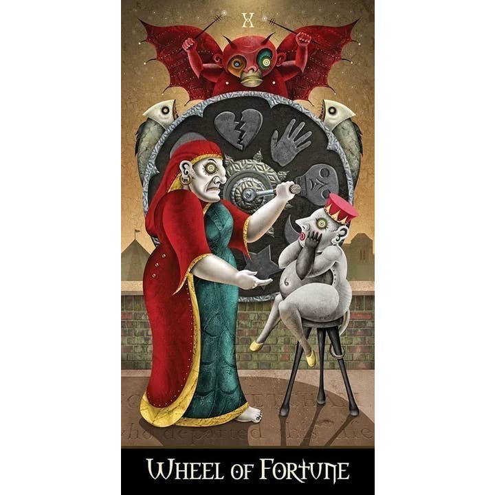 U.S. Games Systems Inc. - Wholesale Tarot Cards - Deviant Moon Tarot Borderless Edition