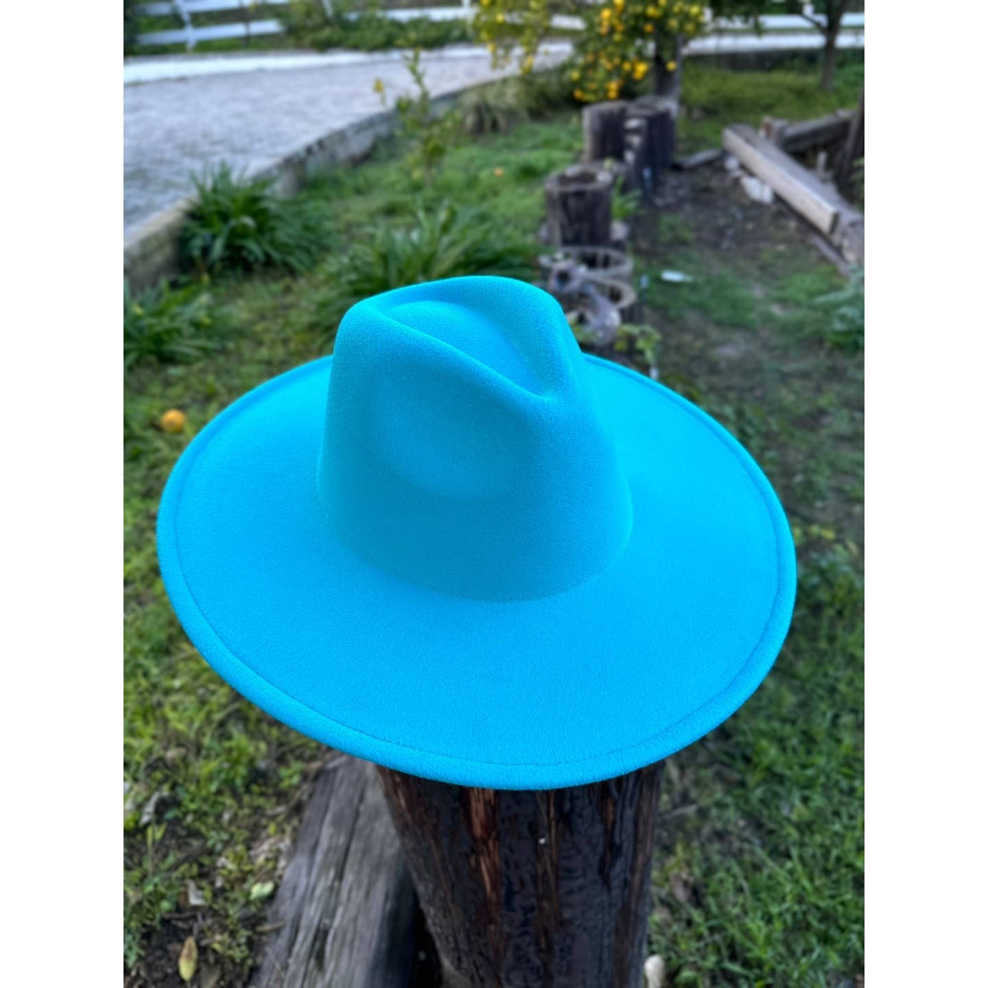 One and Only Accessories - Wholesale Fedora - Women's - Best seller Fashion Classic Wide Brim Felt Hat New Color5