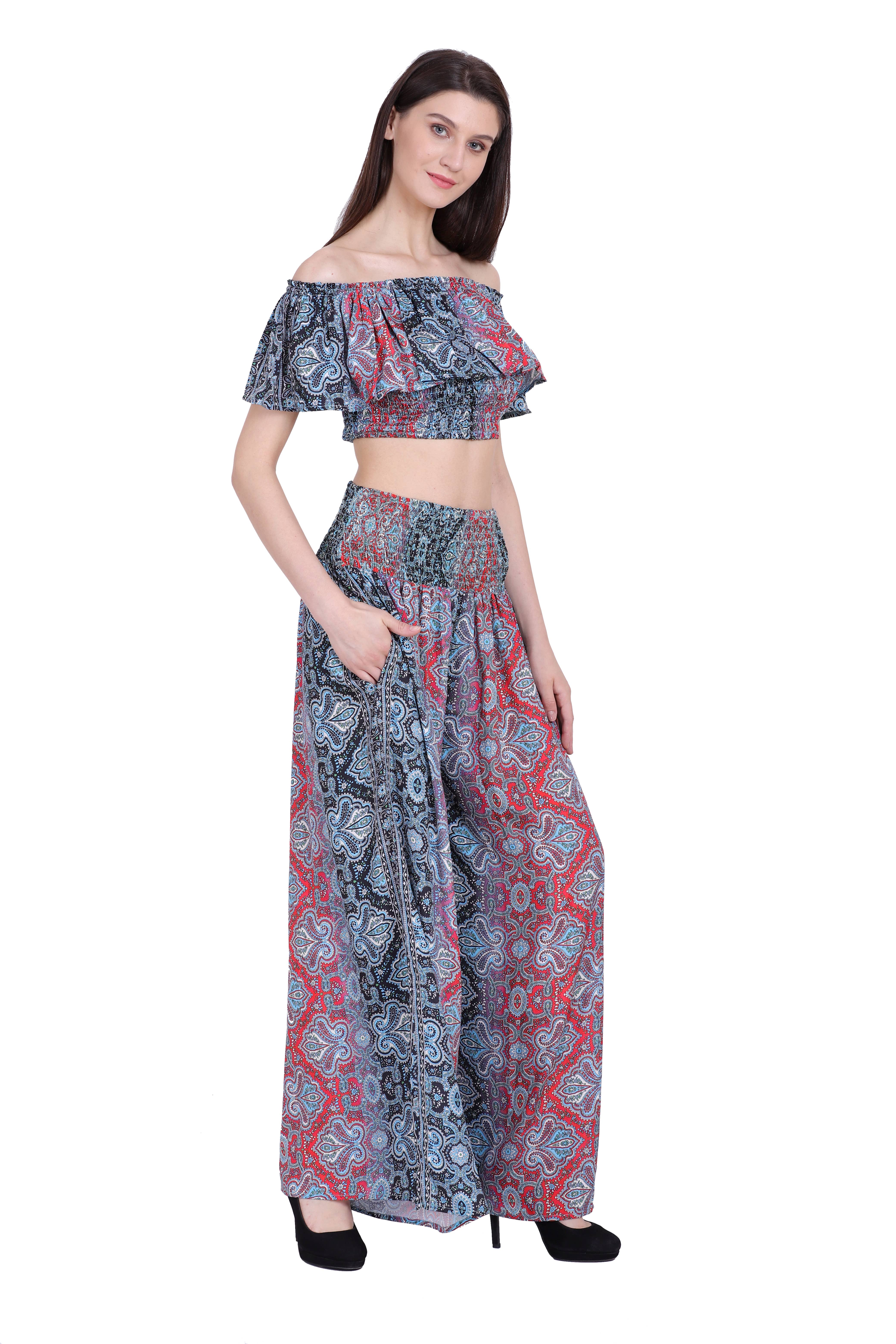 Advance Apparels - Wholesale Top & Pant Set (NOT Loungewear) - Women's - 2 Piece Silk Set1